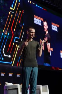 Vitalik Buterin (Co-founder of Ethereum & Researcher, Ethereum Foundation). Photo Credit: Singapore Fintech Festival 2022. 