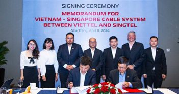 Submarine cable connecting Vietnam to Singapore