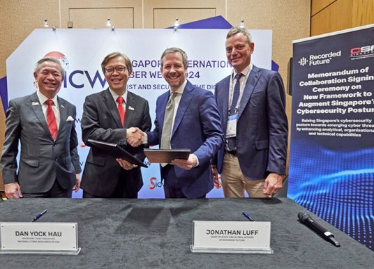 Recorded Future inks Memorandum of Collaboration With Singapore’s CSA