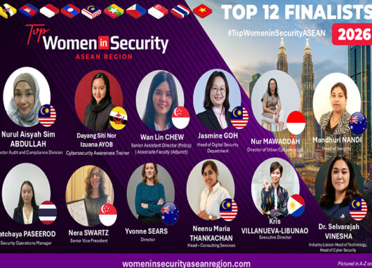 Finalists announced for the Top Women in Security ASEAN Region Awards 2026